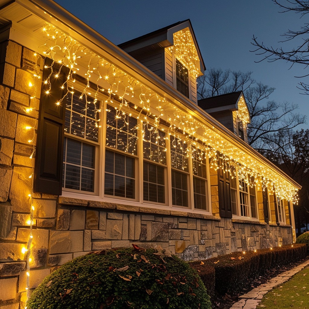 Magnetic Light Clips - Hanging Christmas Lights Without Gutters